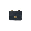 Chanel Matelasse Suede Shoulder Bag