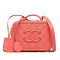 Chanel CC Filigree Caviar Skin 2way Bag