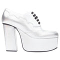 Women's Gucci Otis metallic chunky platform block heel bootie mule