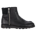 Gucci Micro GG Zipped Ankle Boots in Black Leather
