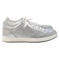 Louis Vuitton Rivoli Monogram Trainers in Silver Leather