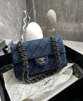 Chanel 22 dark denim cf trumpet