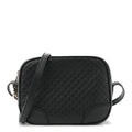Microguccissima Mini Bree Messenger Bag Black