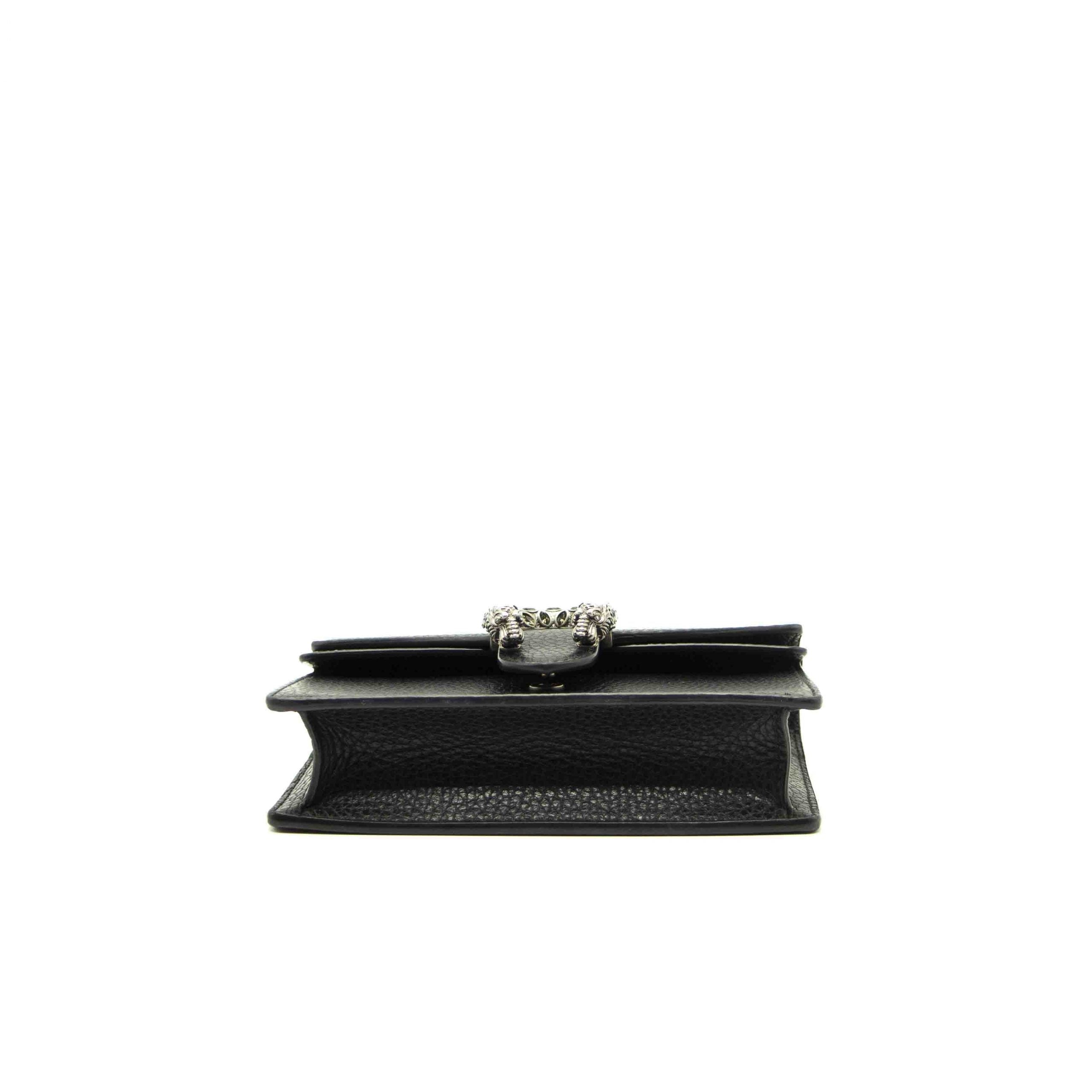 Gucci Dionysus Leather Super Mini Bag