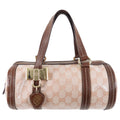 Gucci Crystal Coated Monogram Small Duchessa Boston Bag