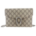 Gucci Monogram Canvas Dionysus Wallet on Chain Crossbody Bag
