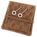 Gucci Sterling Silver Drop Earrings