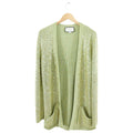 Gucci Green Knit Heavily Glass Beaded igan Sweater - M (6/8)