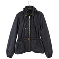 Gucci Black Nylon Zip Hooded Jacket With Crest Detail - M - (6/8)