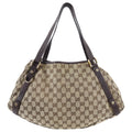 Gucci Monogram Canvas Medium Hobo Tote Bag