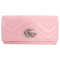 Gucci Pink Matelasse Marmont Long Wallet