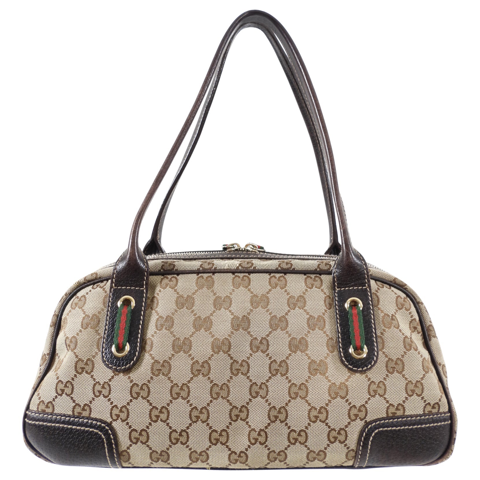 Gucci Princey Monogram Canvas Shoulder Bag