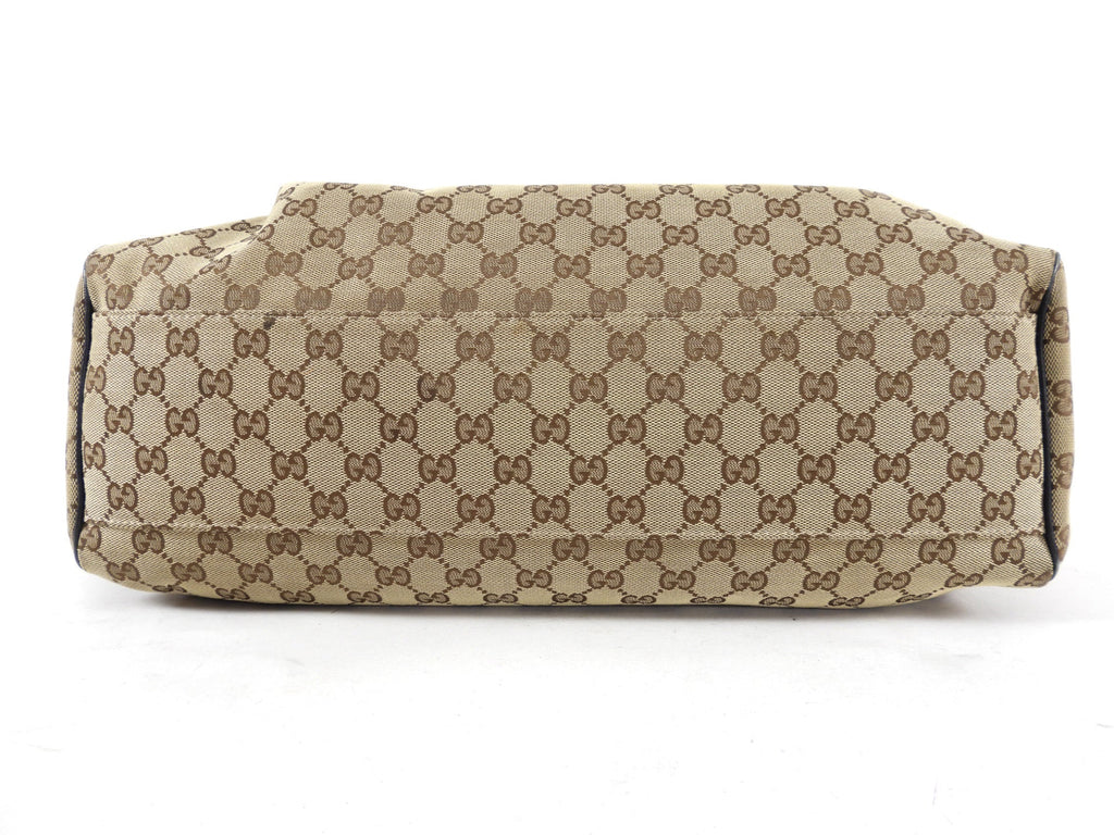 Gucci Monogram Canvas Sukey Large Shoulder Bag