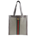 Gucci Ophidia Brown Monogram Soft GG Supreme Large Tote Bag