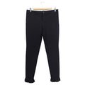 Gucci Black Ruffle Hem Slim Trousers - IT42 / USA 6