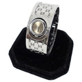 Gucci Narrow Silver 112 Twirl GG Bangle Watch