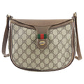 Gucci Vintage Monogram Canvas Shoulder Bag