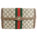 Gucci Vintage 1980’s Brown Monogram Canvas Clutch Bag