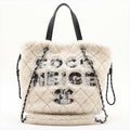 Chanel Coco Neige Shearing 2 Way Shoulder Bag