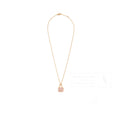 Hermès Amulettes Constance Pendant 18K Rose Gold and Pink Saphhire