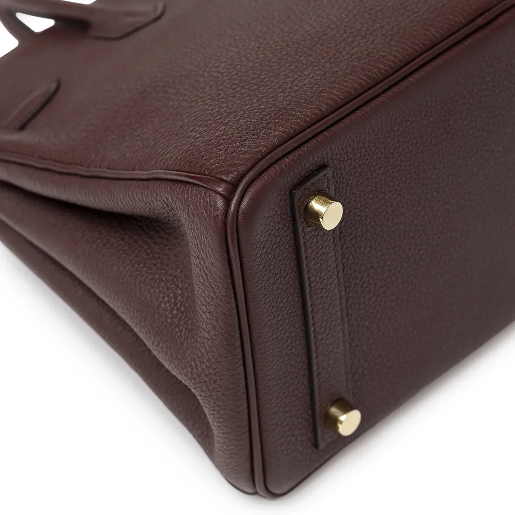 Hermès Birkin 25 Bordeaux Togo Gold Hardware