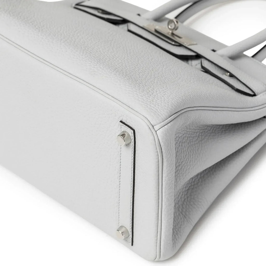 Hermès Birkin 30 Blue Pale Clemence Palladium Hardware