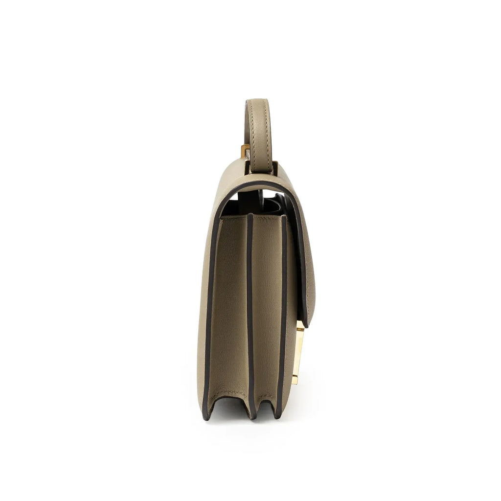 Hermès Mini Constance 18 Beige Marfa Swift Gold Hardware