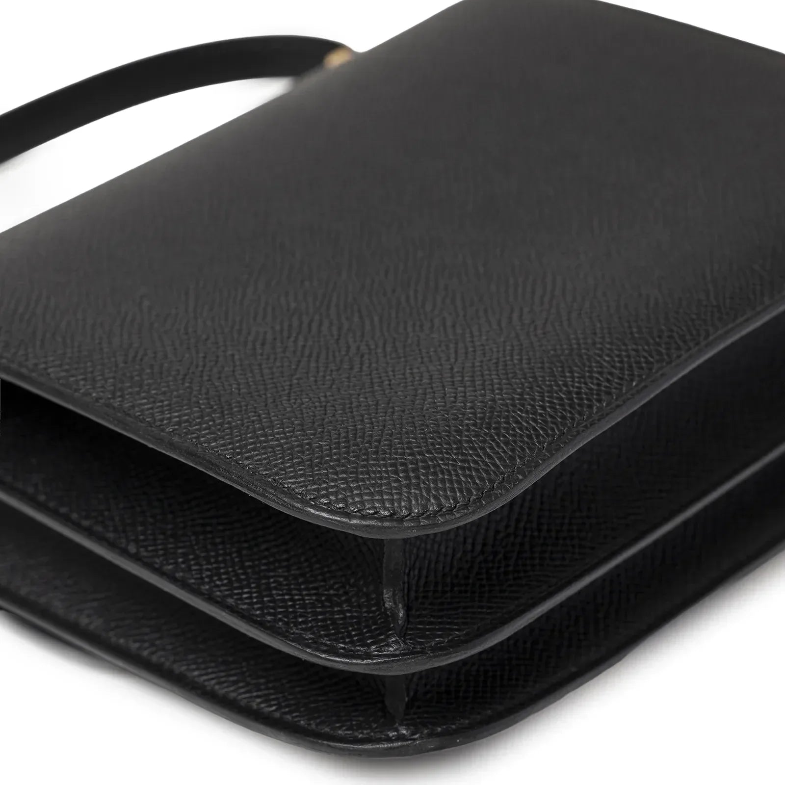 Hermès Mini Constance 18 Black Epsom Gold Hardware