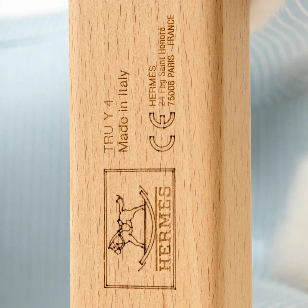 Hermès Hermy Rocking Horse Blue Beechwood and Cotton TRU