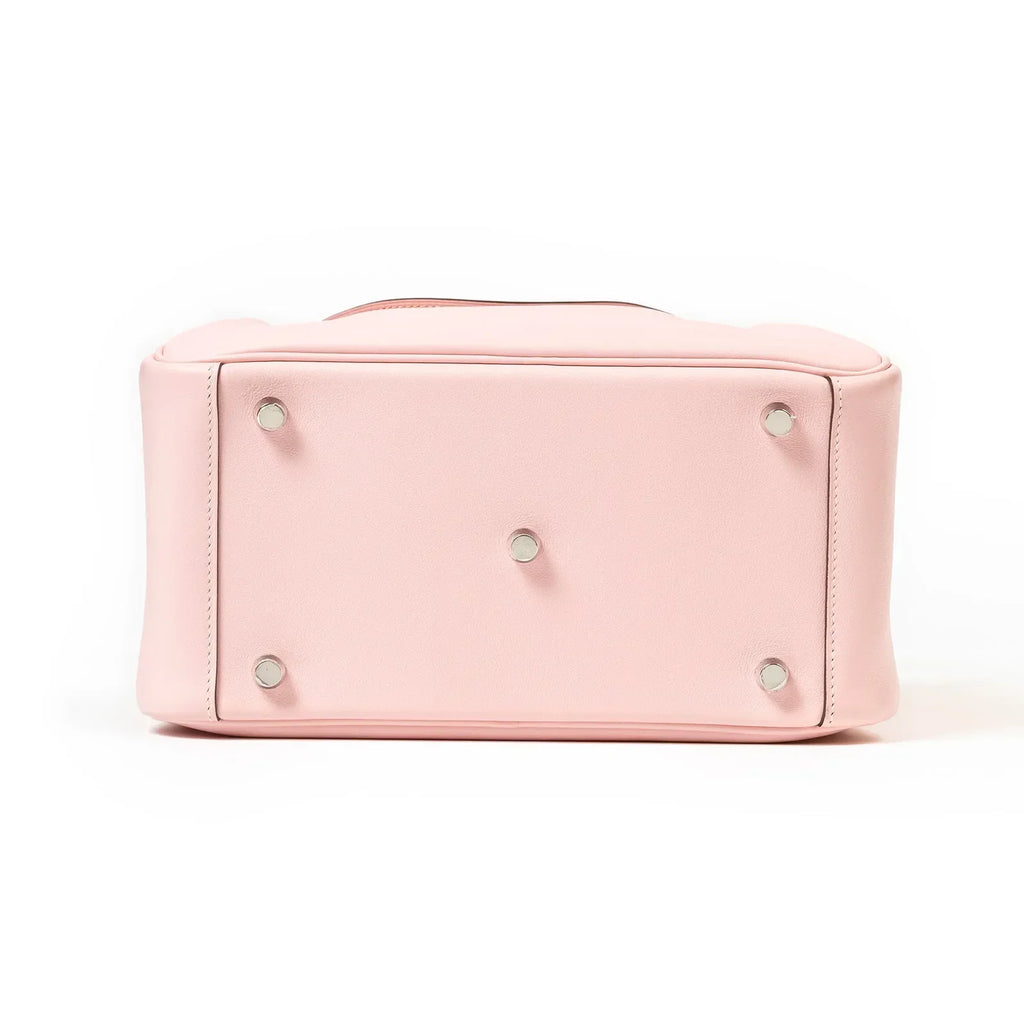 Hermès Lindy 26 Rose Sakura Swift Palladium Hardware