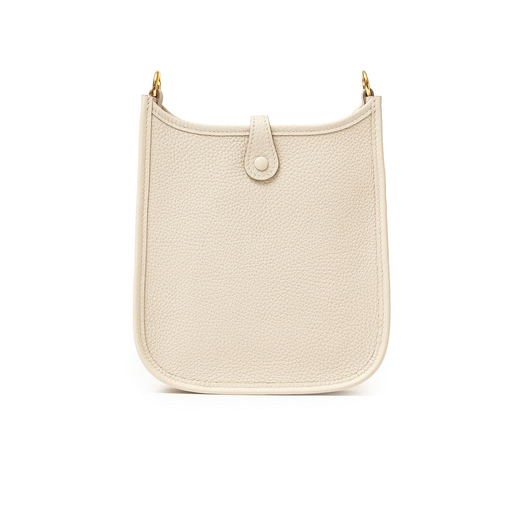Hermès Mini Evelyne Beton Clemence Gold Hardware