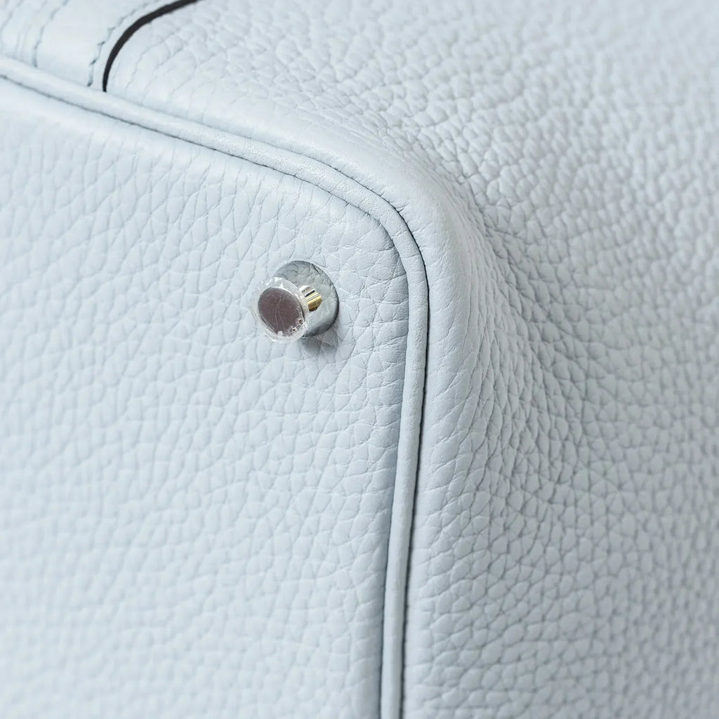 Hermès Picotin 18 Blue Pale Clemence Palladium Hardware