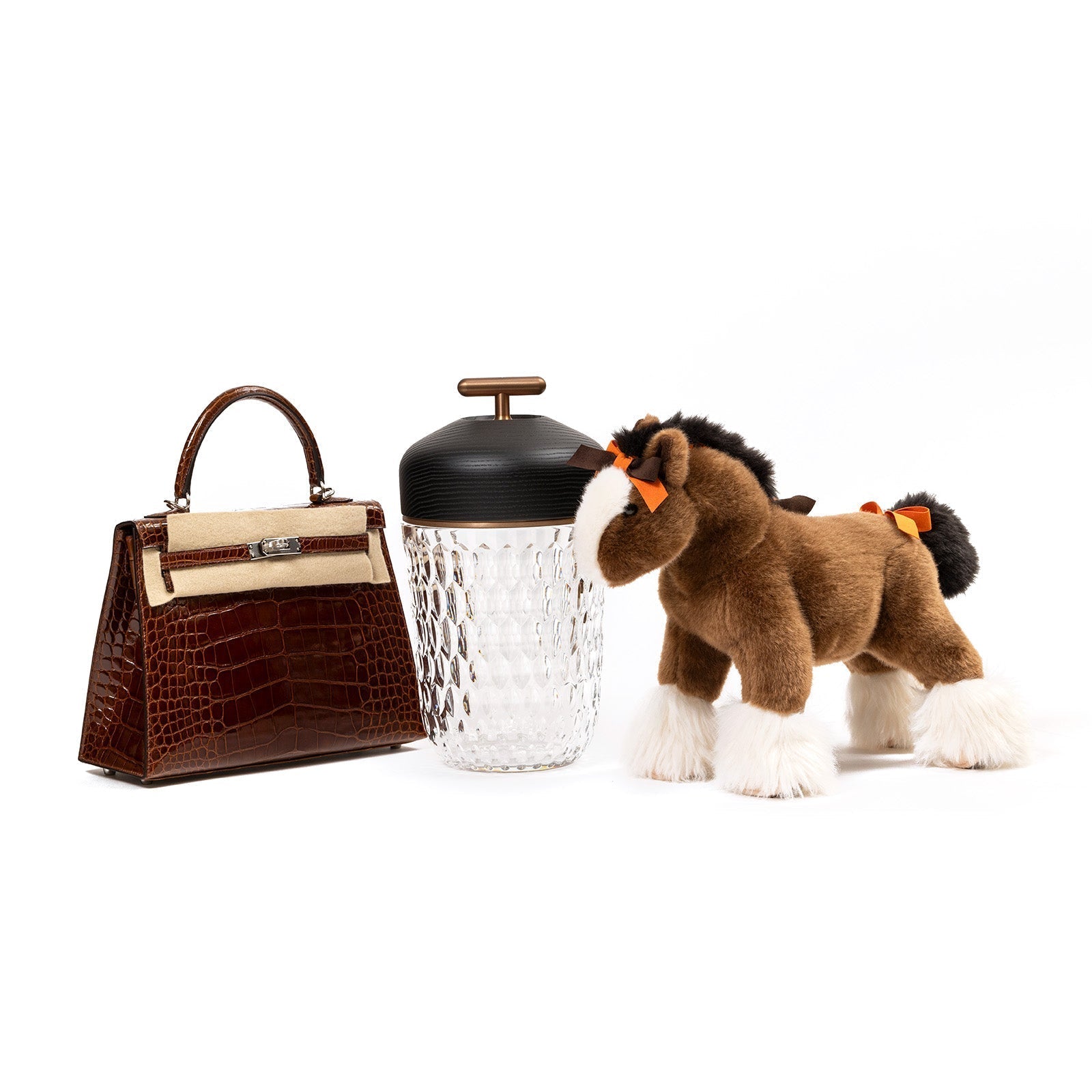 Hermès Saint Louis Folia Baladeuse Light Clair Clear/ Dark Wood