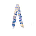 Hermès Twilly Les Sangles Lavande/Beige/Blue