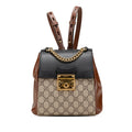 Gucci Padlock GG Supreme Leather Backpack