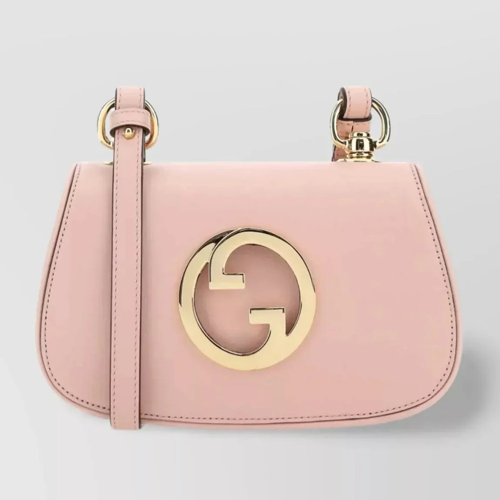 Gucci Blondie Mini Leather Crossbody Shoulder Bag – Pink
