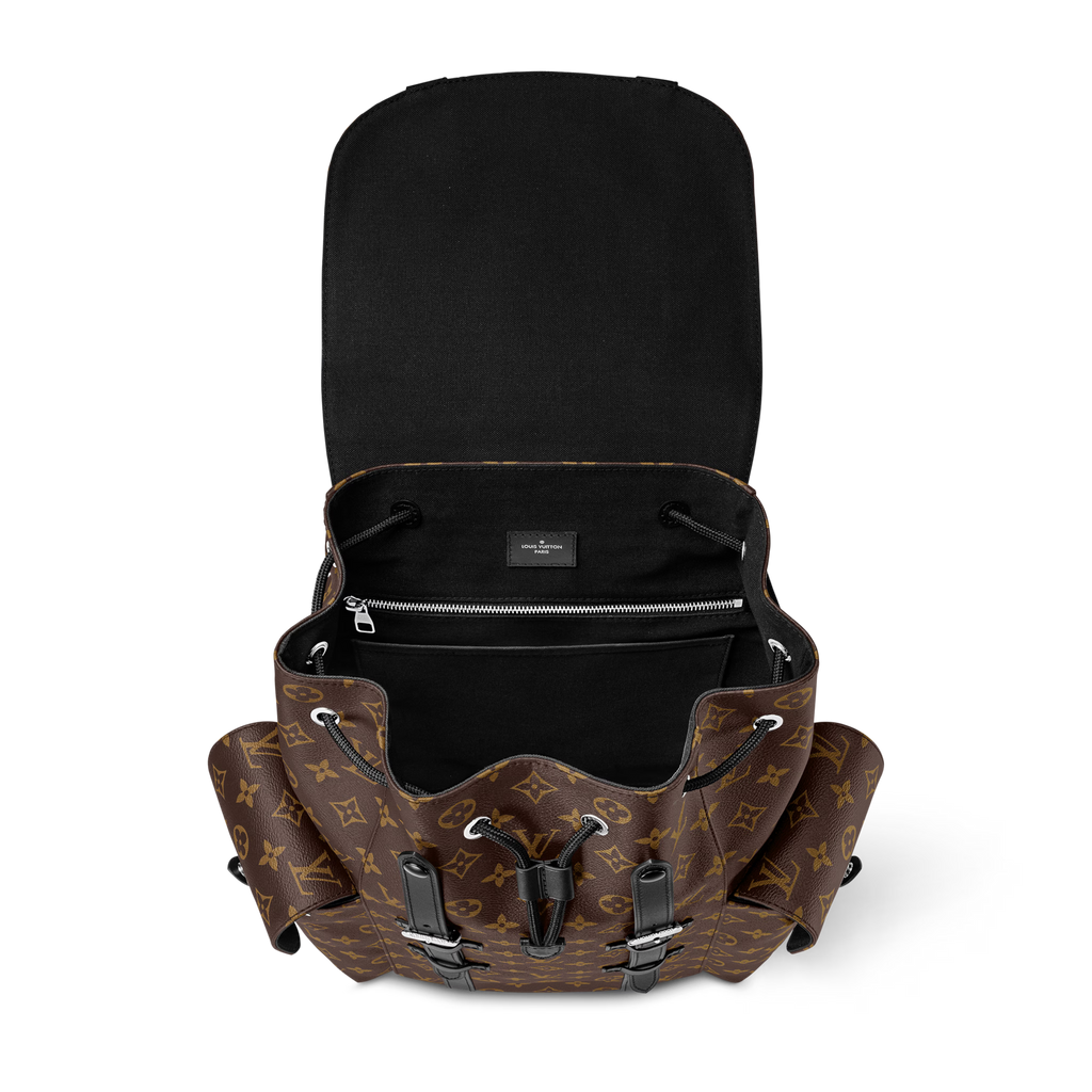 Louis Vuitton Monogram Canvas Christopher MM Backpack – Brown