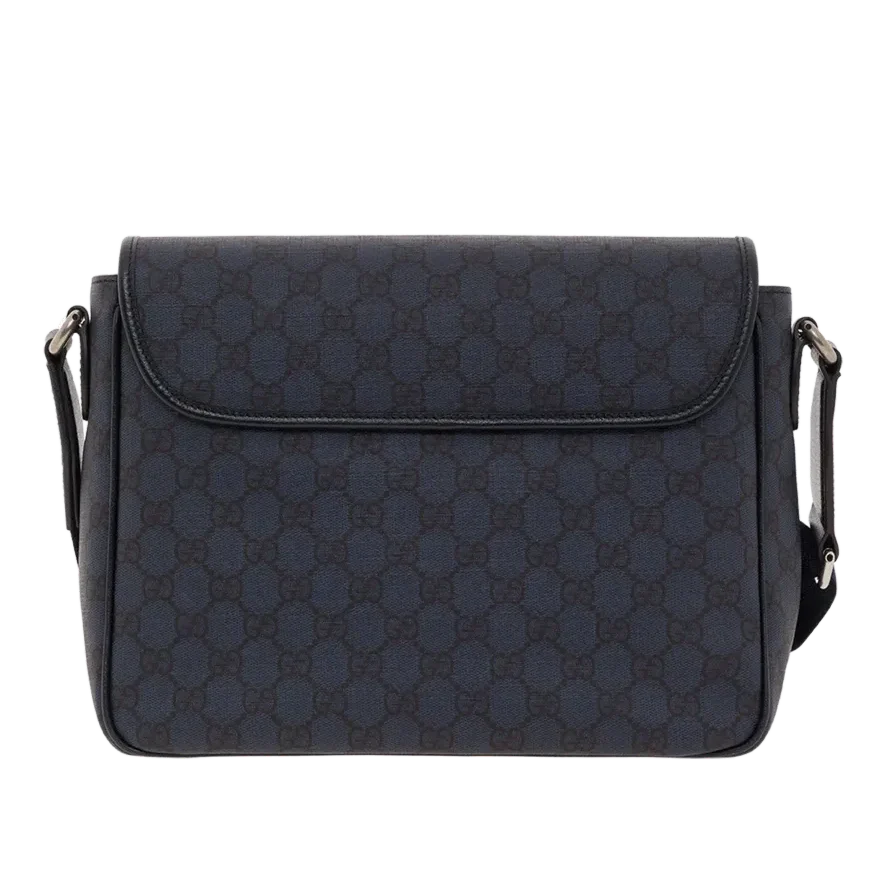 Gucci Supreme Canvas Ophidia Medium Messenger Bag – Blue
