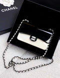 Chanel Black White Acrylic Chain Bag collector’s items