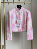 Chanel 23ss pink jacket fr34 with tag