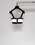 Chanel 24ss black and white top