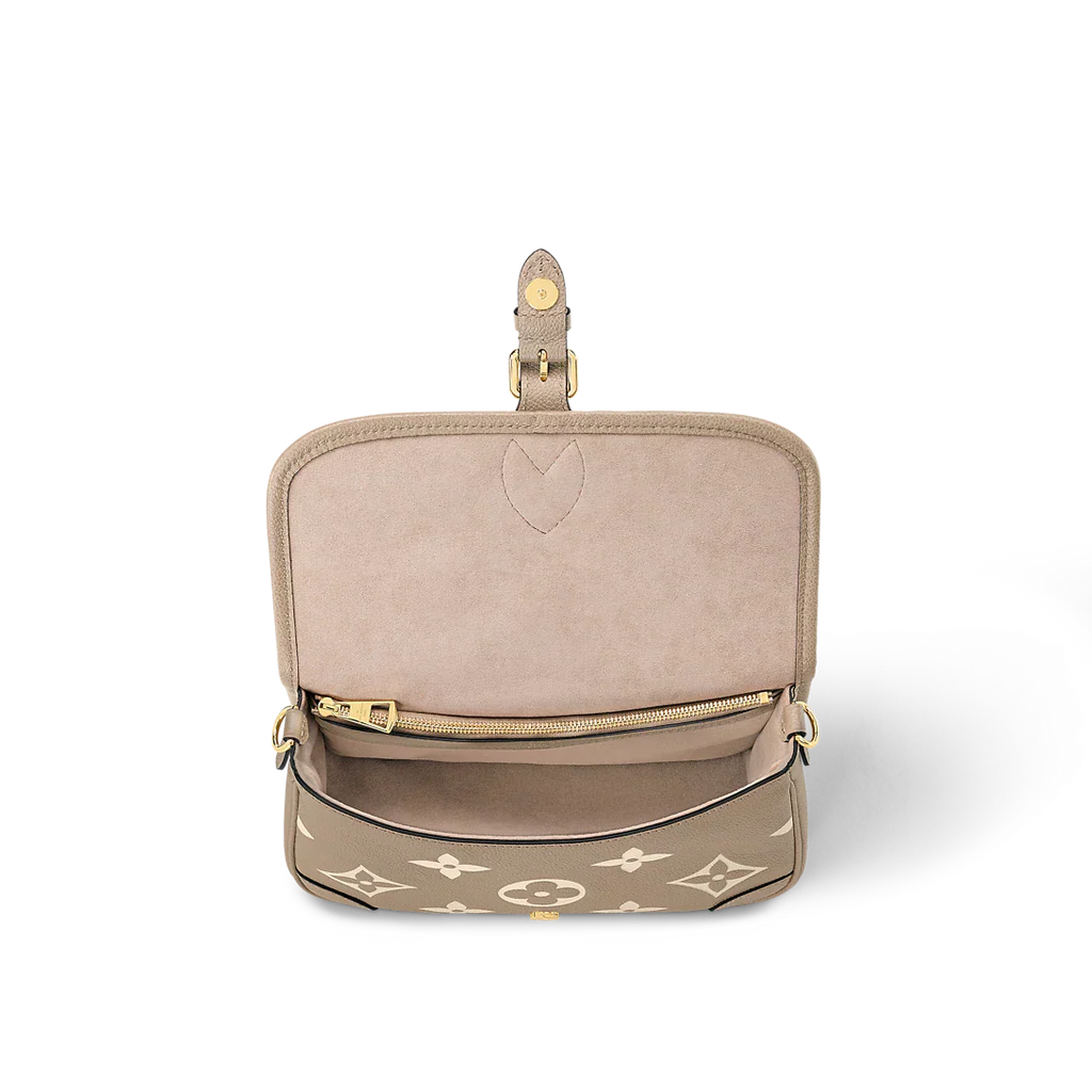 Louis Vuitton Diane Monogram Empreinte Tourterelle Beige cream