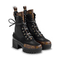 LOUIS VUITTON MONOGRAM SUEDE CALFSKIN LAUREATE DESERT BOOTS