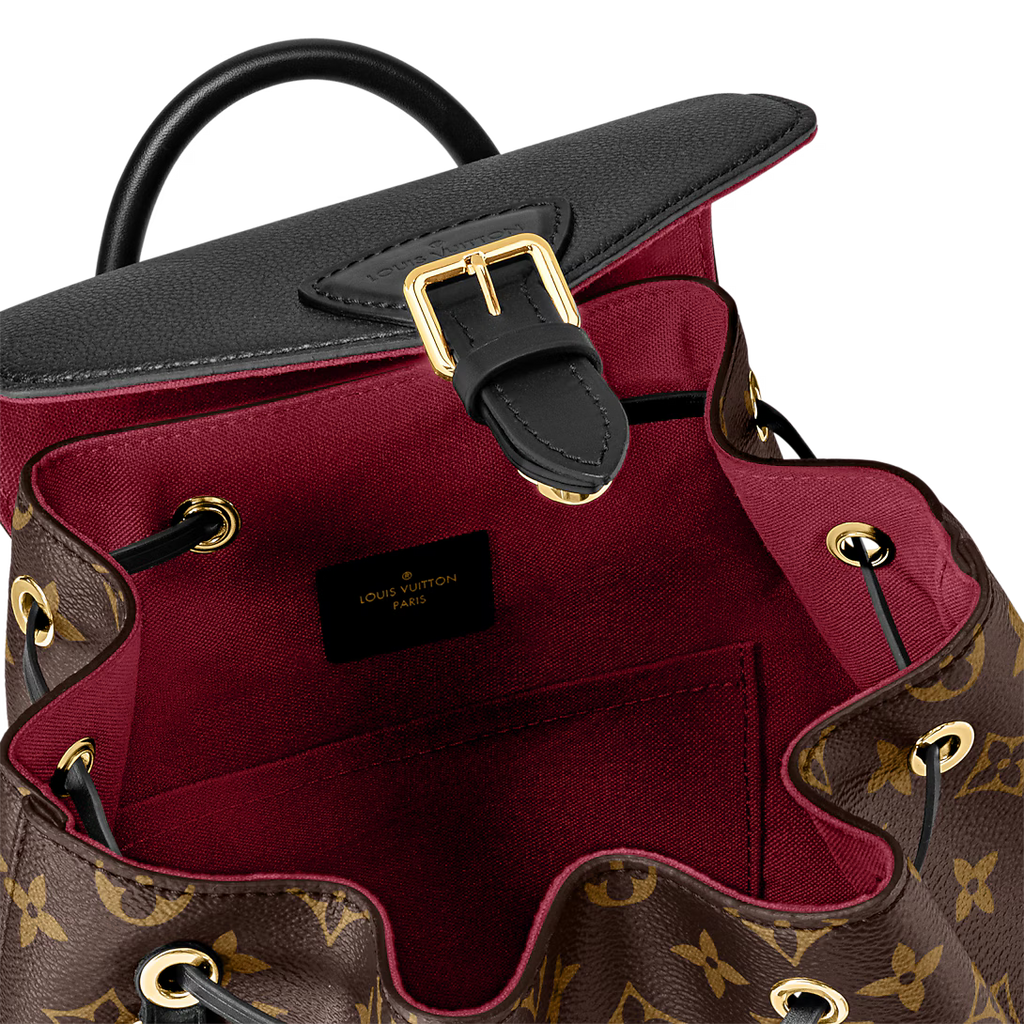 Louis Vuitton Montsouris PM Backpack - Monogram Black