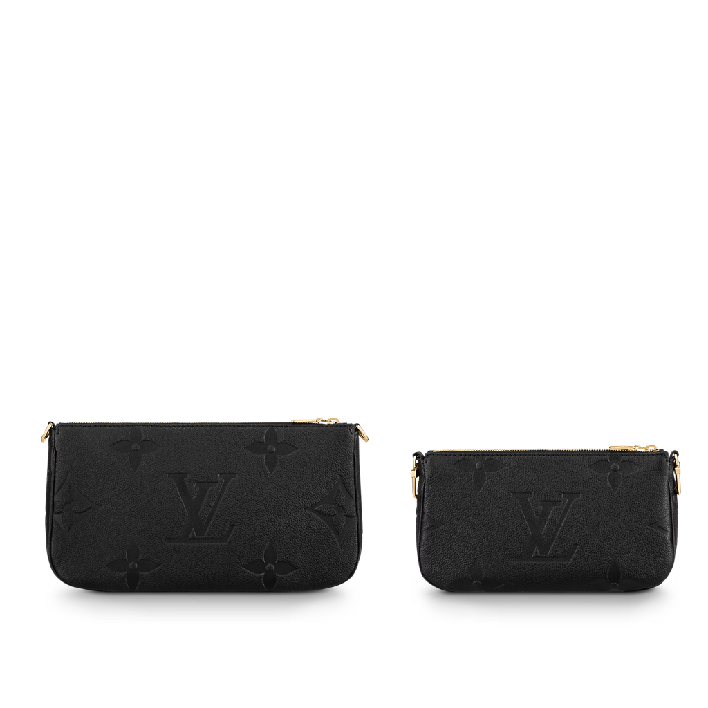 Louis Vuitton Multi Pochette Accessoires Crossbody Bag - Black