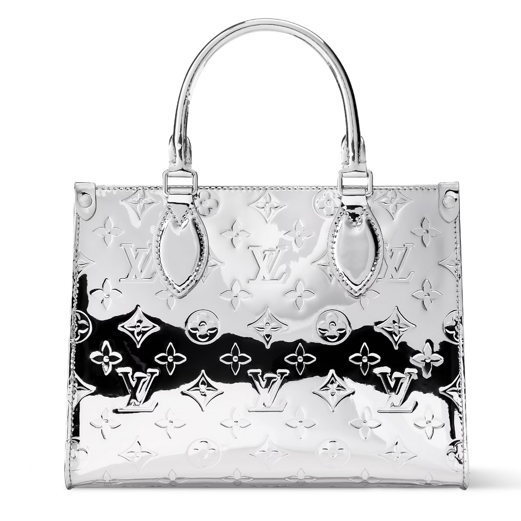 Louis Vuitton Ski Monogram Miroir OnTheGo PM Handbag –  Silver