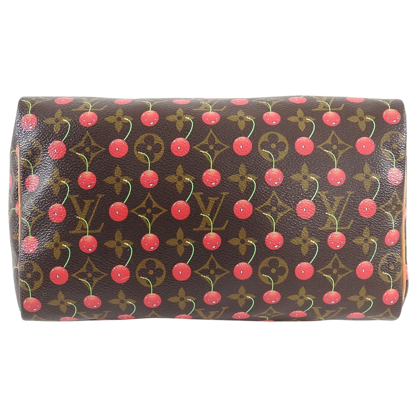 Louis Vuitton Limited Edition Murakami Cerises Cherry Monogram Speedy 25 Bag