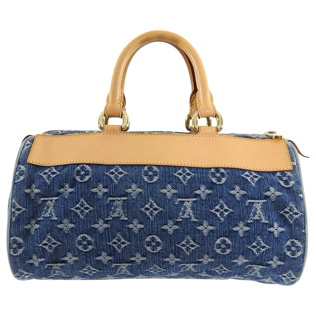 Louis Vuitton Vintage 2005 Denim Neo Monogram Speedy Bag