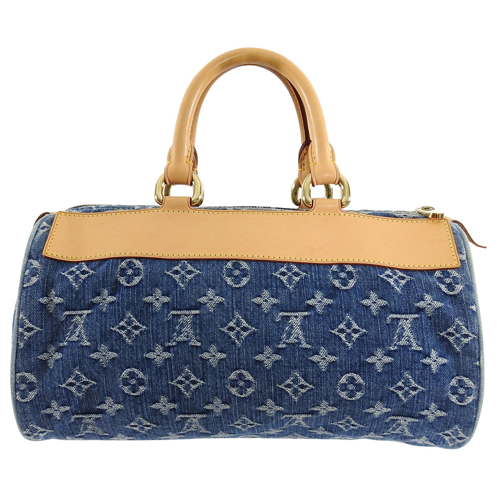 Louis Vuitton Vintage 2005 Denim Neo Monogram Speedy Bag