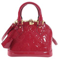 Louis Vuitton Alma BB Vernis Fuchsia Rose Indien Crossbody Bag